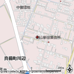 岡山県倉敷市真備町川辺1389周辺の地図