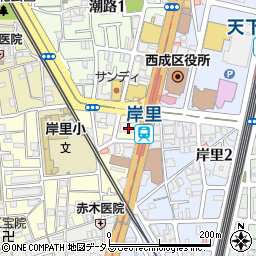 株式会社ケア２１西成周辺の地図