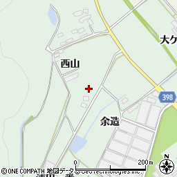 愛知県田原市赤羽根町（余造）周辺の地図