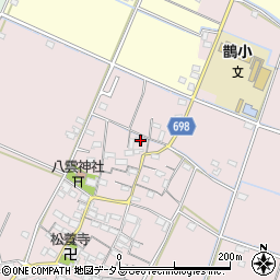 三重県松阪市笠松町261周辺の地図