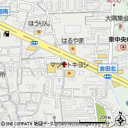 ファミリーマート岡山平井７丁目店周辺の地図