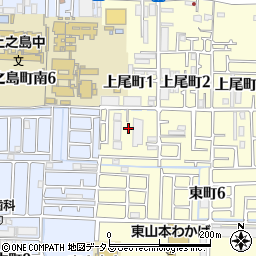 上尾町第２会館周辺の地図