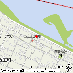 三重県松阪市五主町1197-1周辺の地図
