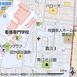 サンシティ青江周辺の地図