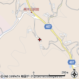 岡山県井原市美星町黒木737周辺の地図