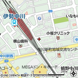三交の駐ｉｎｇ伊勢中川駅前第３駐車場周辺の地図
