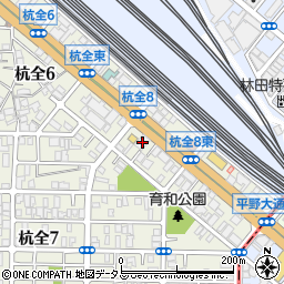 スズキオート大阪周辺の地図