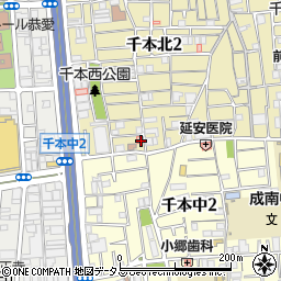 竹本診療所周辺の地図