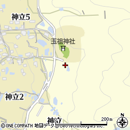 大阪府八尾市神立368周辺の地図
