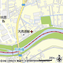 日本道路周辺の地図