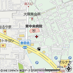 岡山県岡山市中区倉田674周辺の地図