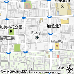 株式会社ミネヤ周辺の地図