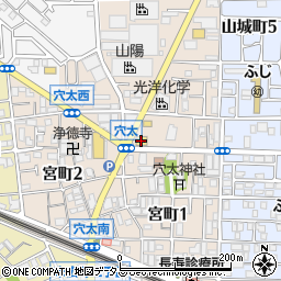 ココス八尾宮町店周辺の地図
