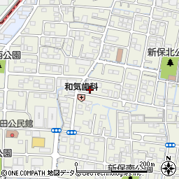 岡山県岡山市南区新保1317-14周辺の地図