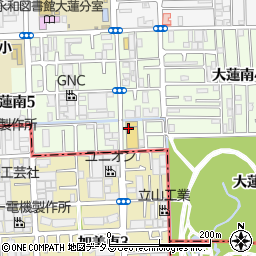 大阪マツダ販売株式会社　久宝寺サービスセンター周辺の地図