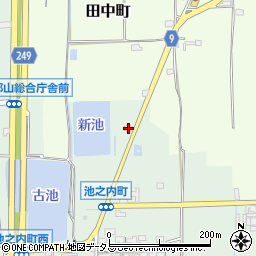 奈良県大和郡山市池之内町467周辺の地図