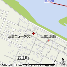 三重県松阪市五主町1179周辺の地図