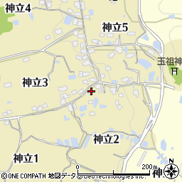 大阪府八尾市神立2丁目33周辺の地図