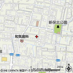 岡山県岡山市南区新保1317-5周辺の地図