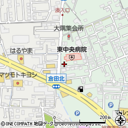 岡山県岡山市中区倉田676-5周辺の地図