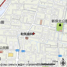 岡山県岡山市南区新保1317-2周辺の地図