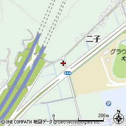 岡山県倉敷市二子290周辺の地図