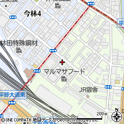 綿田美錠工業株式会社周辺の地図