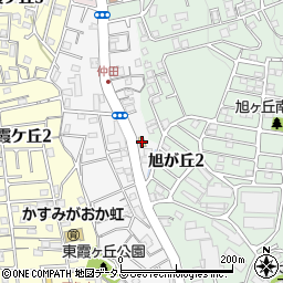 ローソン垂水仲田三丁目店周辺の地図