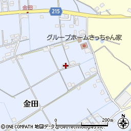 岡山県岡山市東区金田830周辺の地図