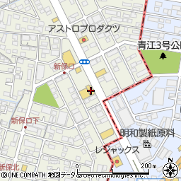 岡山県岡山市南区新保1135-5周辺の地図