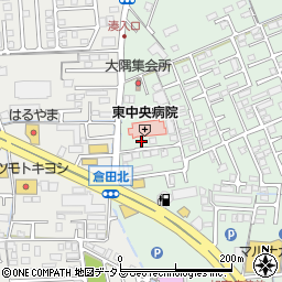 岡山県岡山市中区倉田676-16周辺の地図