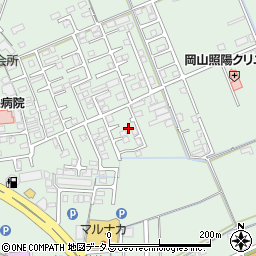 岡山県岡山市中区倉田652周辺の地図