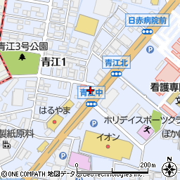 ガリバー岡山青江店周辺の地図