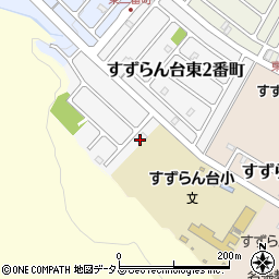 三重県名張市すずらん台東２番町256周辺の地図
