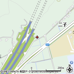 岡山県倉敷市二子639周辺の地図