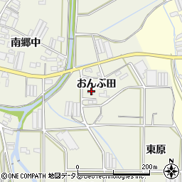 愛知県田原市村松町おんぶ田73周辺の地図