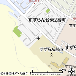 三重県名張市すずらん台東２番町257周辺の地図