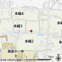 大阪府八尾市水越3丁目45周辺の地図