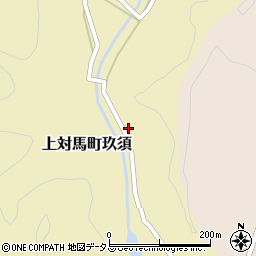 長崎県対馬市上対馬町玖須597周辺の地図