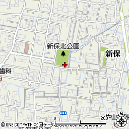 岡山県岡山市南区新保1328-10周辺の地図