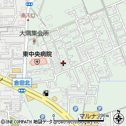 岡山県岡山市中区倉田665周辺の地図