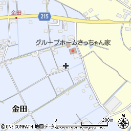 岡山県岡山市東区金田824周辺の地図