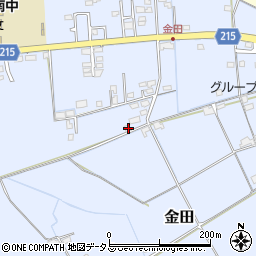 岡山県岡山市東区金田797周辺の地図