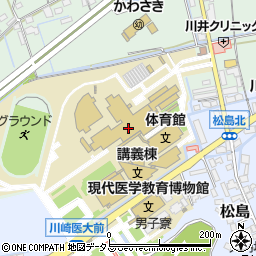 川崎医療福祉大学周辺の地図