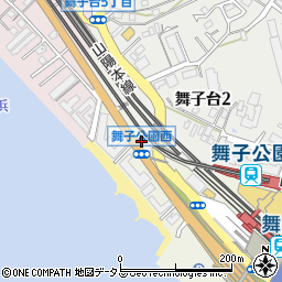 舞子浜薬局周辺の地図