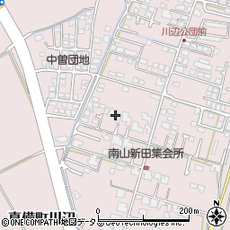 岡山県倉敷市真備町川辺1337周辺の地図