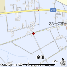 岡山県岡山市東区金田843周辺の地図