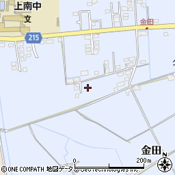 岡山県岡山市東区金田771周辺の地図