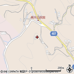 岡山県井原市美星町黒木754周辺の地図