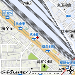 ＨＥＲ大阪営業所周辺の地図